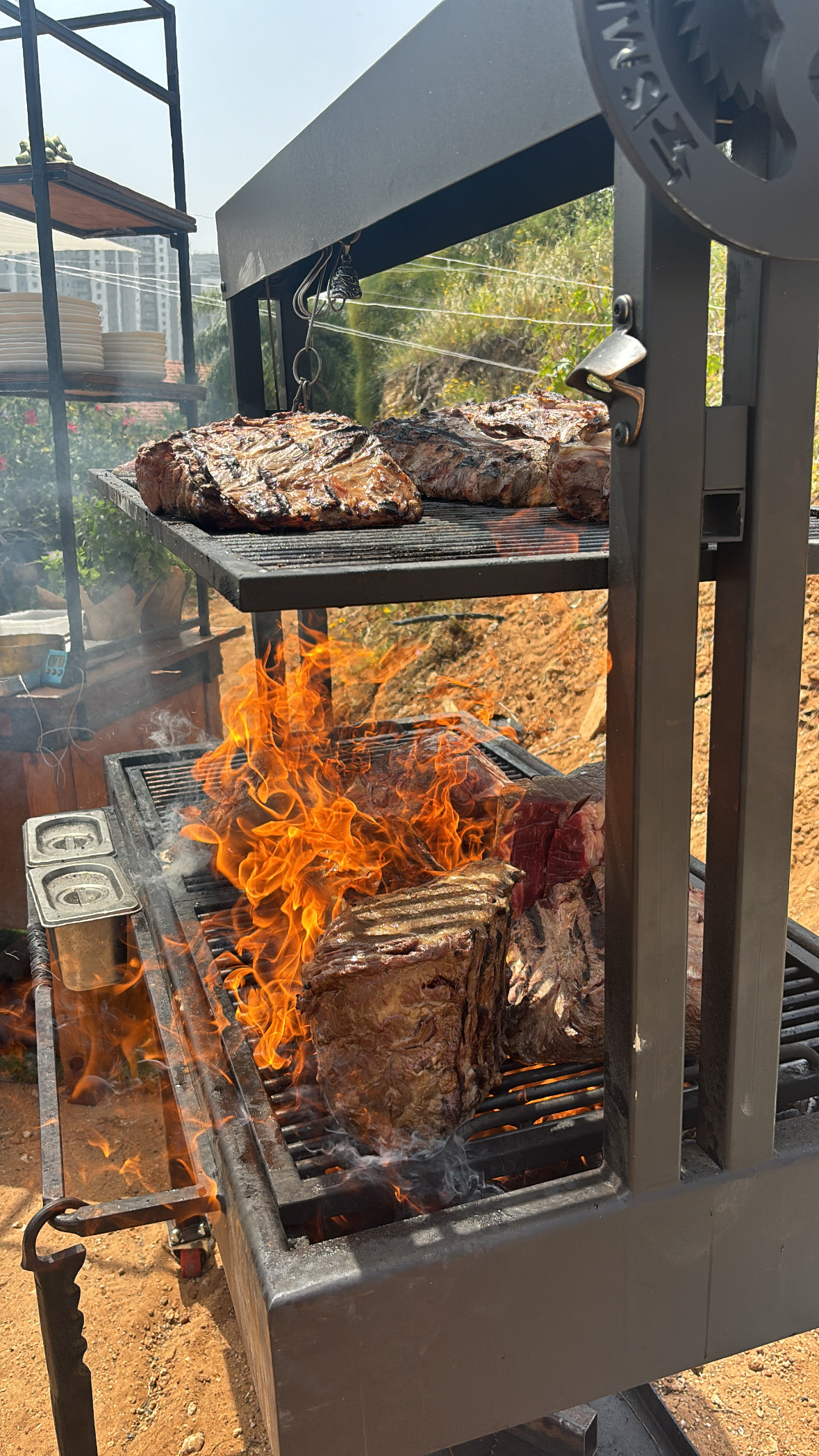 Levant — open-flame asado over live fire